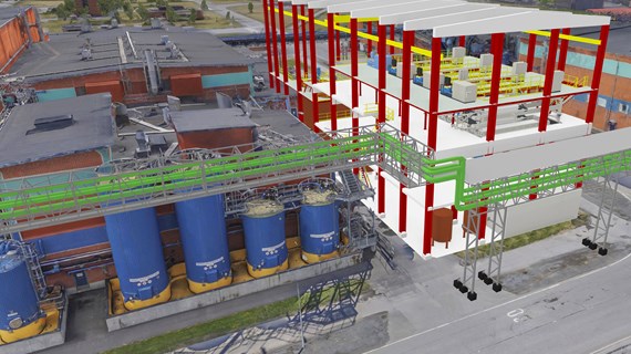 Design and consulting of industrial investment projects using 3D digitisation, virtual and visualisation technologies